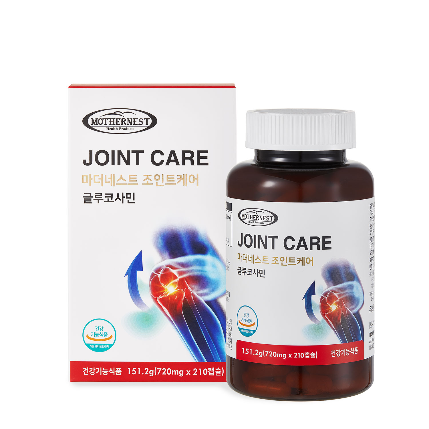 <b>마더네스트</b> 조인트케어 글루코사민 (720mg x 210캡슐)
