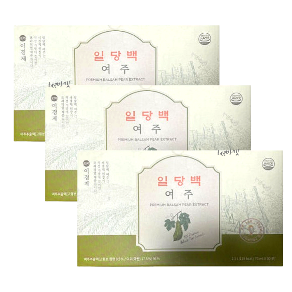 이경제 여주즙 이경제 여주진액 3박스