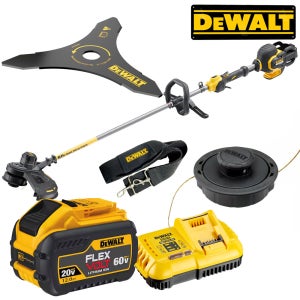 DEWALT 충전예초기 M571-40 (60Vmax 4.0Ah) 금속날/줄날 겸용 예초기