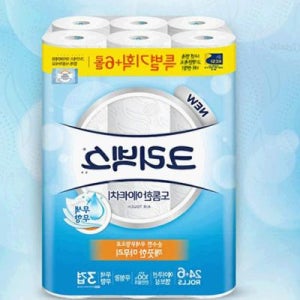 무표백 두루마리 화장지 휴지 30롤