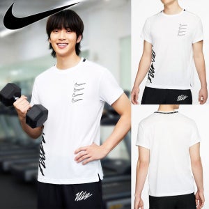 [창고정리] 나이키 드라이핏 스우시 남자 기능성 반팔 티셔츠