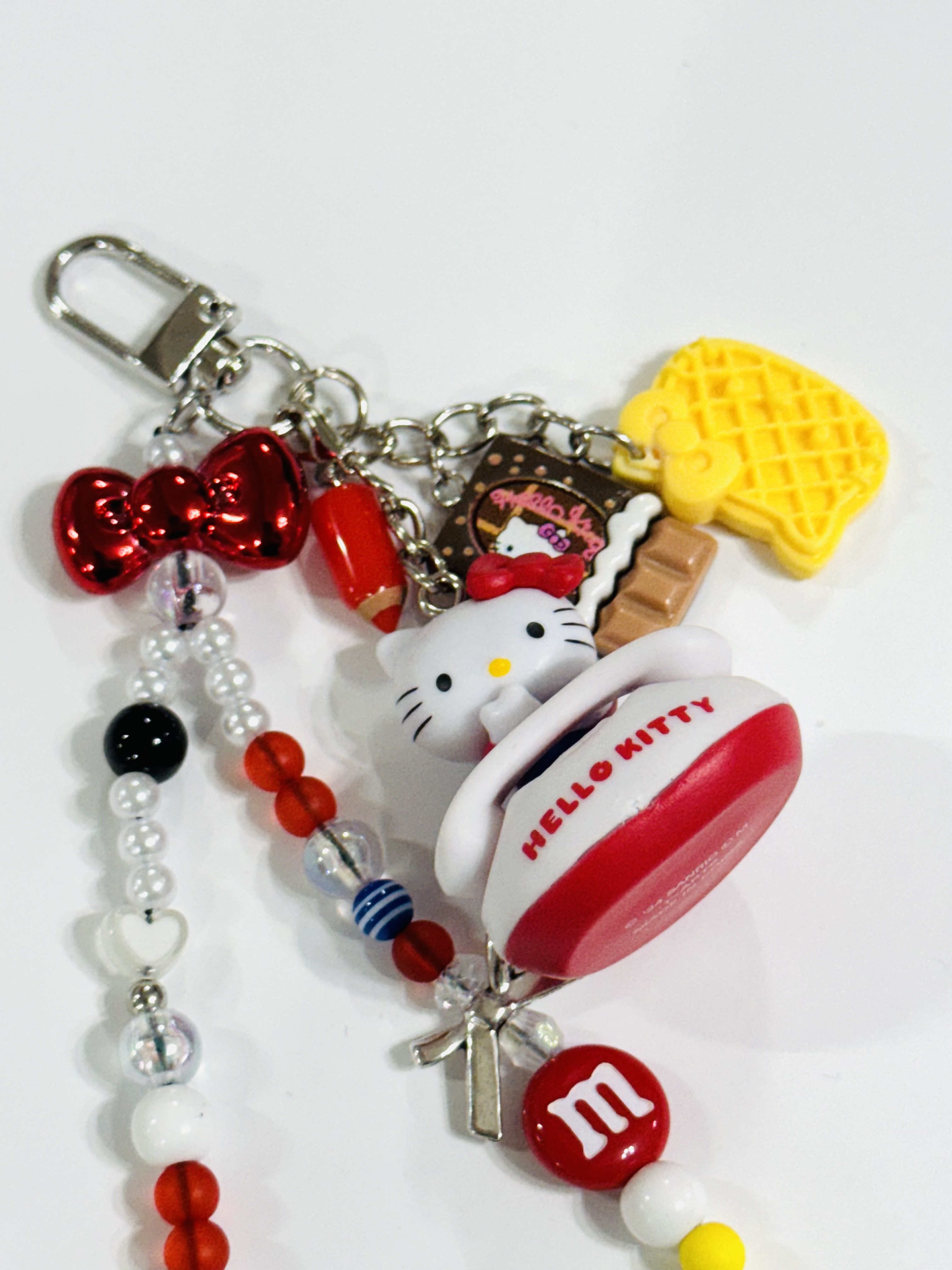 아무말말고 전화받아 키티 키링 열쇠고리