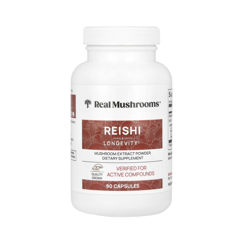 리얼머쉬룸스 베타글루칸 영지버섯 추출물 <b>레이쉬</b> 머쉬룸 <b>90캡슐</b>