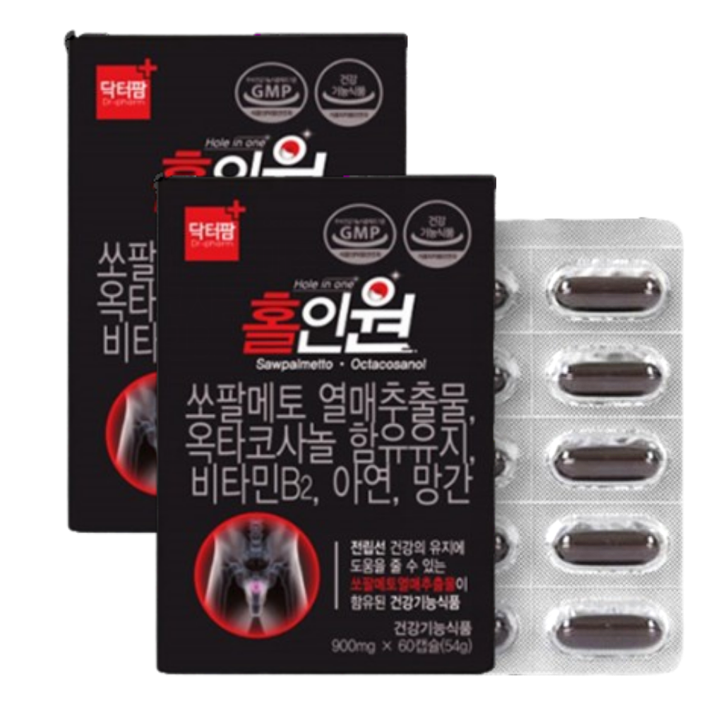 <b>닥터팜</b> 홀인원 <b>쏘팔메토</b> 2박스 4개월분