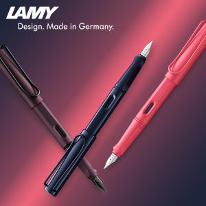 LAMY 라미 사파리 만년필 2025 한정판 스칼렛 선셋코랄 다크더스트