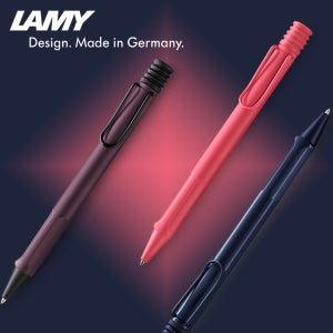 LAMY 라미 사파리 볼펜 2025 한정판 스칼렛 선셋코랄 다크더스트