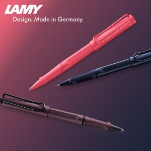 LAMY 라미 사파리 수성펜 2025 한정판 스칼렛 선셋코랄 다크더스트