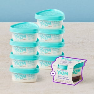 요즘 그릭요거트 플레인 100g 4+4개 & 블루베리 130g