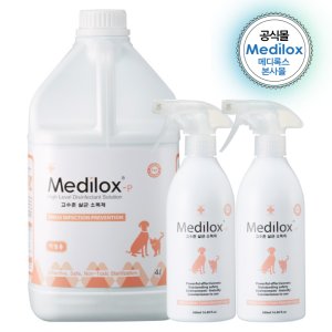 메디록스 P 고수준 살균 소독제 4L+500ml 2개