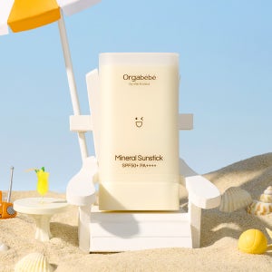 오가베베 무기자차 선스틱 SPF50 유아 미네랄 키즈 아기 선크림 자외선차단제