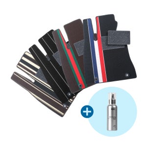 디테일링 자동차 코일매트 차량용 바닥 씬 카매트 발판 운전석 올블랙+가죽보호제 100ml