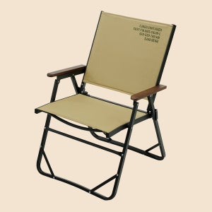 카고컨테이너 캠핑 의자 코지 폴딩 체어 L, 베이지, 1개