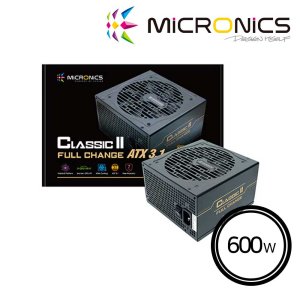 마이크로닉스 Classic II 풀체인지 600W 80PLUS BRONZE ATX 3.1 블랙