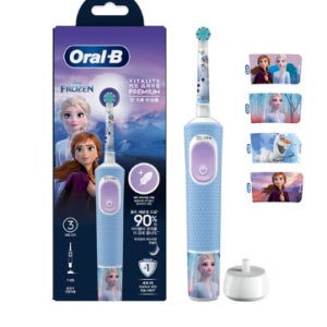 유아 전동 칫솔 돌아기 초등학생 미세모 캐릭터 칫솔