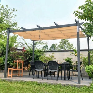 테라스썬룸 어닝 썬가드 캐노피 파고라 야외 꾸미기 루프탑 조립식 옥상