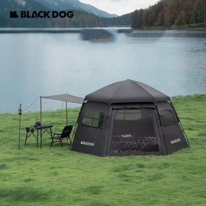 daall 텐트 원터치 4인용 에어텐트 캠핑용품 원터치텐트 그늘막텐트 한강 캠핑장 그늘막 캠핑 00923EA