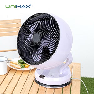 리모컨 서큘레이터 UMF-1912CR 타이머 4단풍속 5엽날개 탁상 이동식 써큘레이터