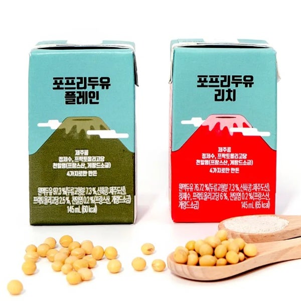 100%국산 NON GMO 제주콩 포프리 두유