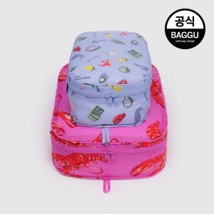 BAGGU 바쿠 패킹 큐브 2종 세트 씨 크리쳐스