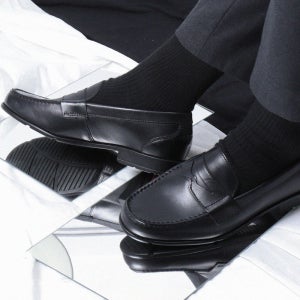 락포트 남성 구두 클래식 페니 로퍼 블랙 M76443 와이드