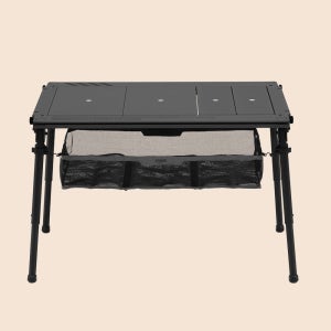 카고컨테이너 컴포트 IGT 테이블 접이식 3유닛, 그레이