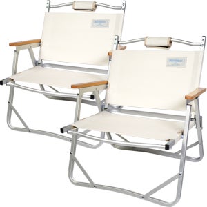 원스위크라이프 캠핑 의자 커밋 폴딩 플랫 체어 1+1 싱글