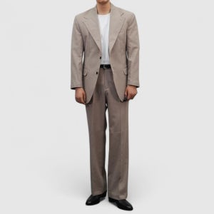 카밀라 플레어팬츠 셋업 수트 싱글 자켓 (3 color / 베이지) 남자 여름 정장
