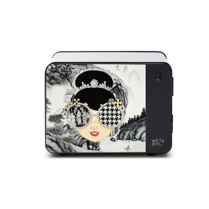 (김지희작가X선일금고)20L Queen Check 메타셀 소형 가정용 미니 금고