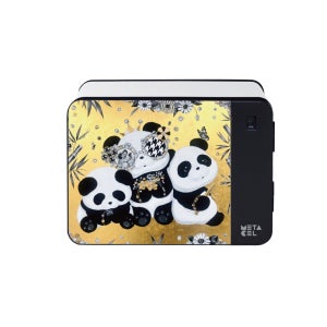 (김지희작가X선일금고)20L Three Pandas 메타셀 소형 가정용 미니 금고