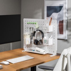 책상타공판파티션 책상위파티션 회사 칸막이 사무실 가림막