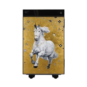 (김지희작가X선일금고)60L Fancy Unicon 메타셀 소형 가정용 미니 금고