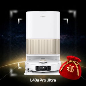 [설+선물한정세일] 드리미 L40s Pro Ultra 로봇청소기 사이드 브러시 엉킴 방지 온수세척 열풍건조