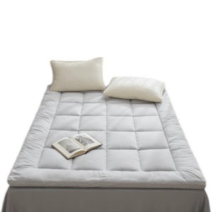 매트리스 커버 시트 토퍼 침대 올인원 일체형 퀼팅 밴드 밴드형 요 패드 킹 퀸