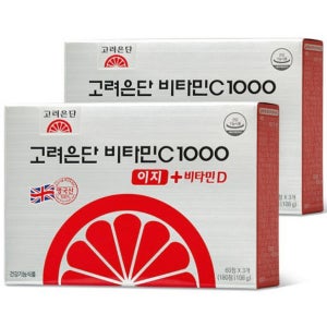 비타민 C1000 이지 + 비타민D 180정 2박스