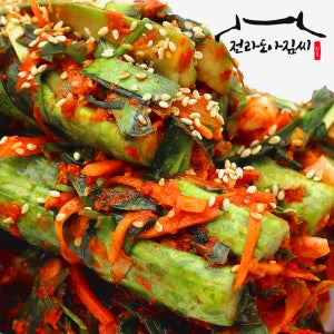 전라도아짐씨 전라도김치 오이소박이 오이김치 1kg
