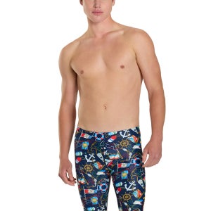 스포티 남성 앵커스어웨이 재머 5부 수영복 Anchors Away