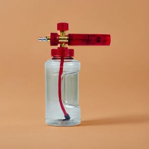 원액 폼랜스 자동차 세차 스노우 폼 분무기 압축 분사 폼건, 레드