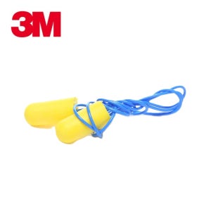 3M Taperfit 테이퍼핏 끈있는귀마개 폴리우레탄 소음차단