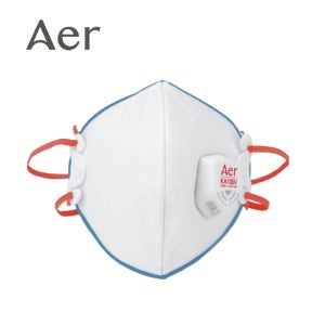 아에르 KA130V 특급방진마스크 배기밸브 석면 헤파필터 10매