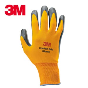 3M 컴포트그립 오렌지 NBR코팅 다목적 작업장갑