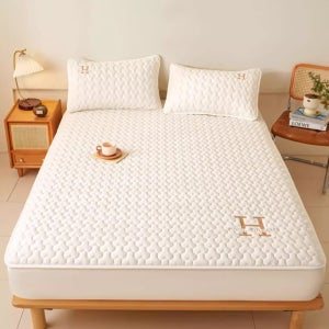 방수 매트리스 커버 시트 토퍼 침대 올인원 일체형 밴드 밴드형 요 패드 킹 퀸 항균