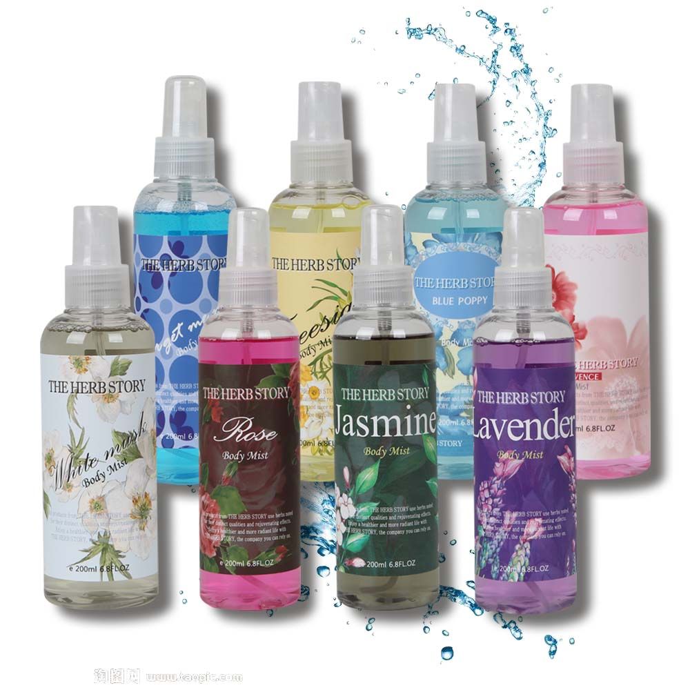 더<b>허브</b>스토리 고보습 바디미스트 200ml 01. 물망초