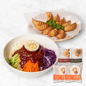 보영만두 쫄면 4인분+고기군만두 480g+김치군만두 480g