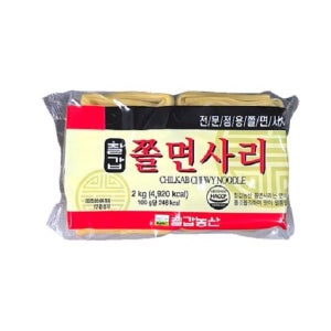 칠갑 쫄면사리2kg 6개 1박스