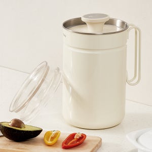 이중 냄새 차단 진공 음식물 쓰레기통 2.8L