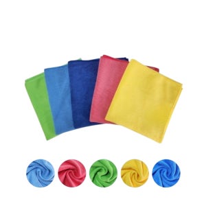 초극세사 경편 바둑 걸레 20P 청소용 주방 세차 유리창 극세사 파란 요술 손걸레