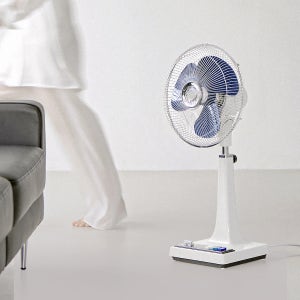 르젠 모던레트로 프리미엄 BLDC 저소음 빈티카 인테리어 디자인 선풍기 LZEF-25RF