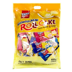 티포 어쏘티드 미니 롤케이크 600g / 1개