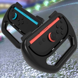 닌텐도 스위치2 조이콘 레이싱휠 핸들 거치대 컨트롤러 스핀휠