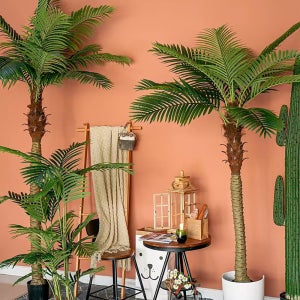 야자수 나무 코코넛 인조 식물 까페 휴양지 인테리어 조화 야자나무 2.5M